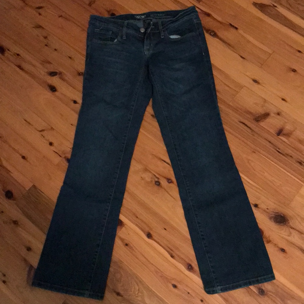 Dark bootcut jeans